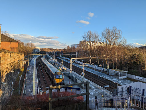 Springburn Station.