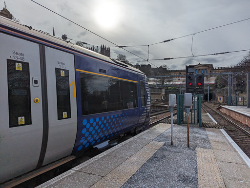 Edinburgh Station.