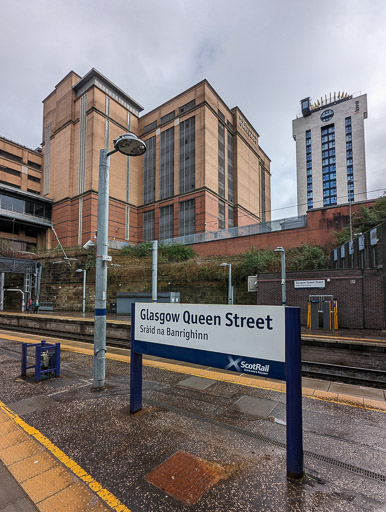 Glasgow Queen Street Station.