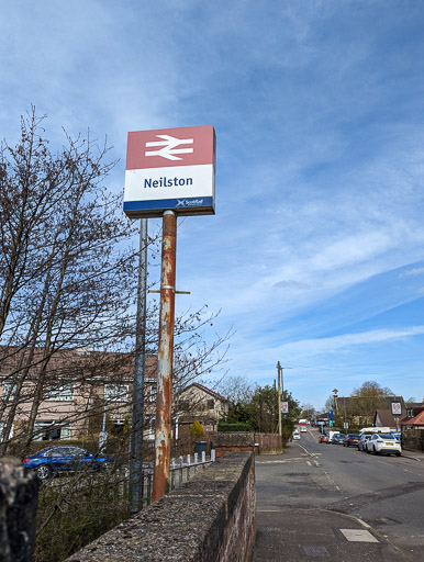 Neilston Station.