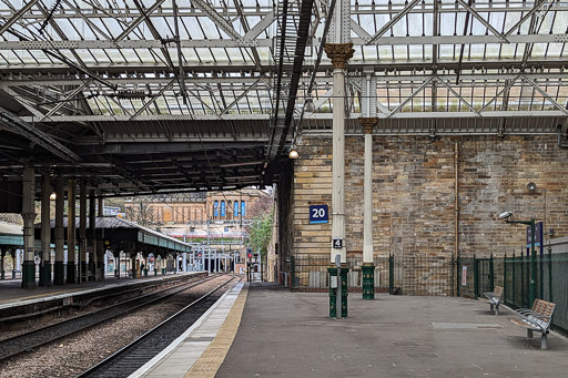 Edinburgh Station.