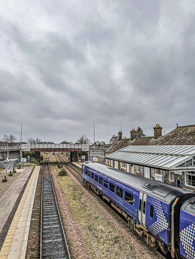 Inverurie Station.