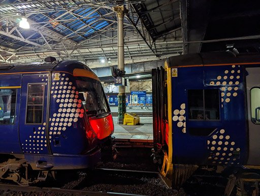 Edinburgh Station.