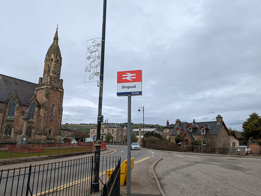 Dingwall Station.