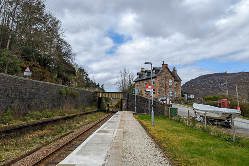 Stromeferry Station.