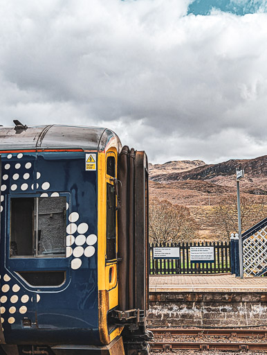 Strathcarron Station.