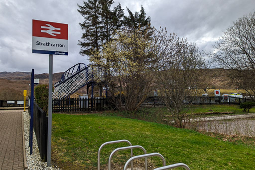 Strathcarron Station.