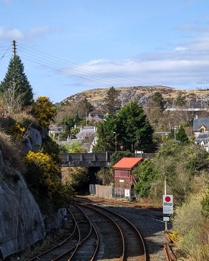 Kyle Of Lochalsh Station.