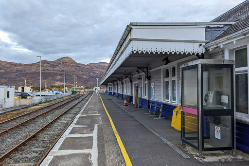 Kyle Of Lochalsh Station.