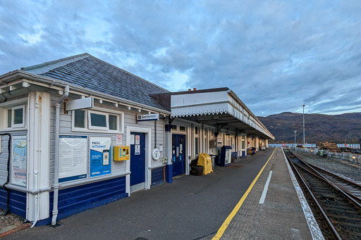 Kyle Of Lochalsh Station.