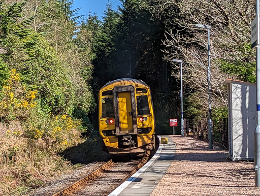 158714 at Achnashellach.