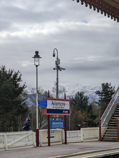 Aviemore Station.