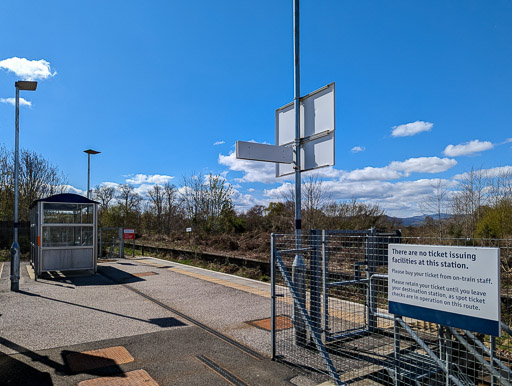 Conon Bridge Station.