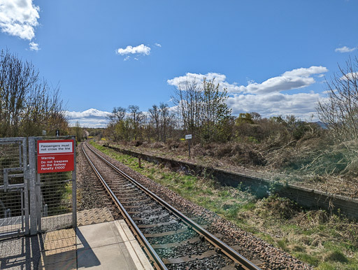 Conon Bridge Station.