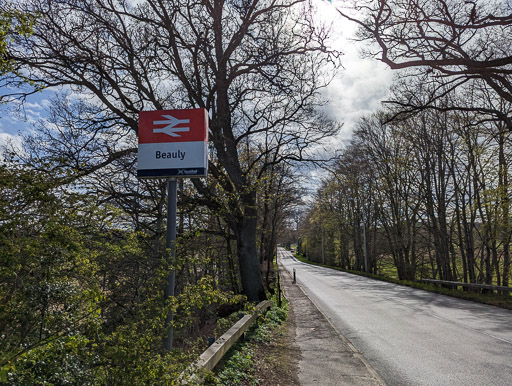 Beauly Station.