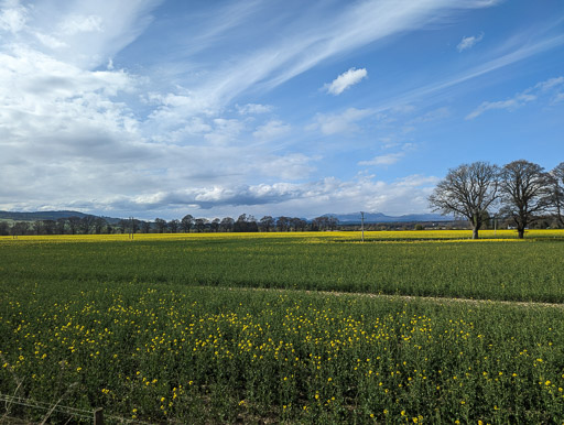 Between Beauly and Inverness.