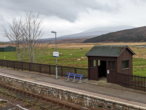 Achnasheen Station.