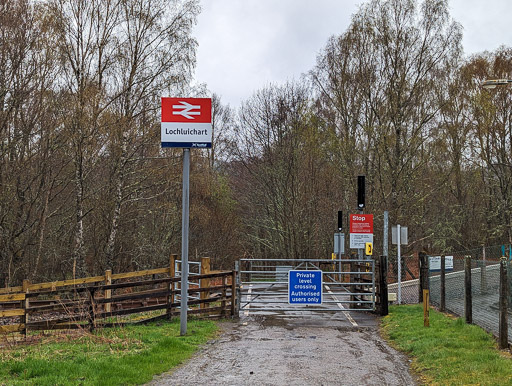 Lochluichart Station.