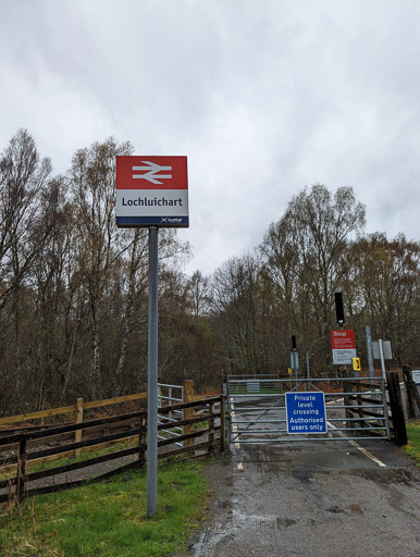 Lochluichart Station.