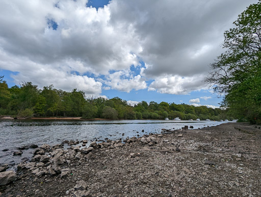 Between Balloch and Dalreoch.