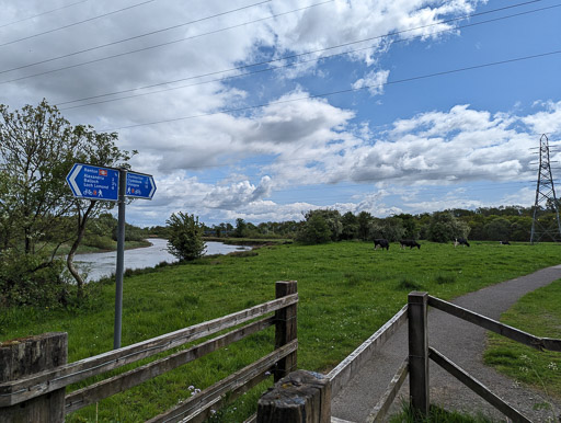 Between Balloch and Dalreoch.