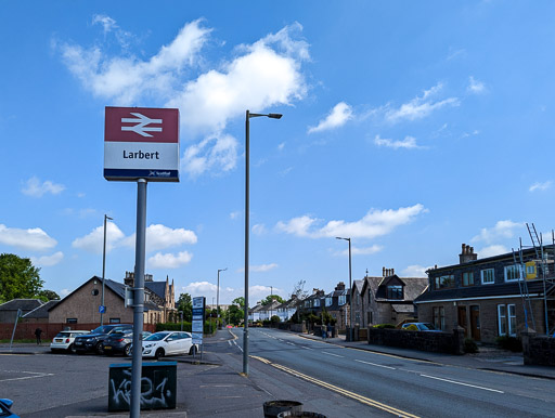 Larbert Station.