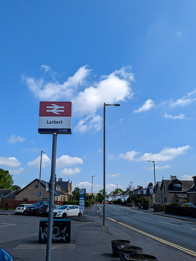 Larbert Station.