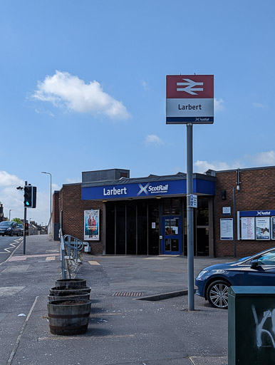 Larbert Station.