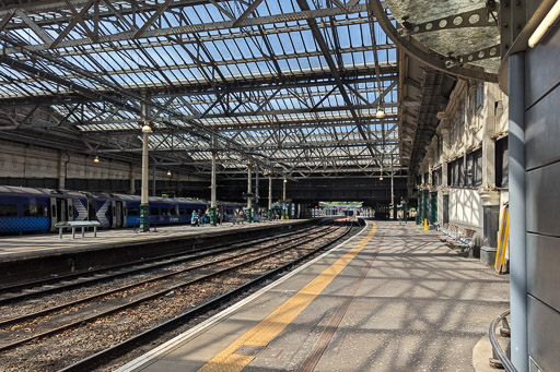 Edinburgh Station.