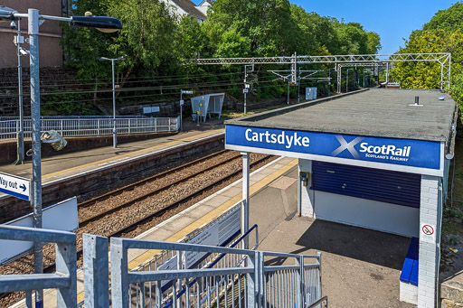 Cartsdyke Station.