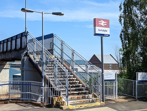 Cartsdyke Station.