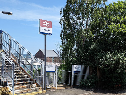 Cartsdyke Station.