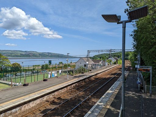 Langbank Station.