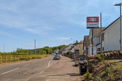 Langbank Station.