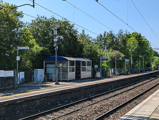 Carntyne Station.