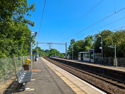 Carntyne Station.