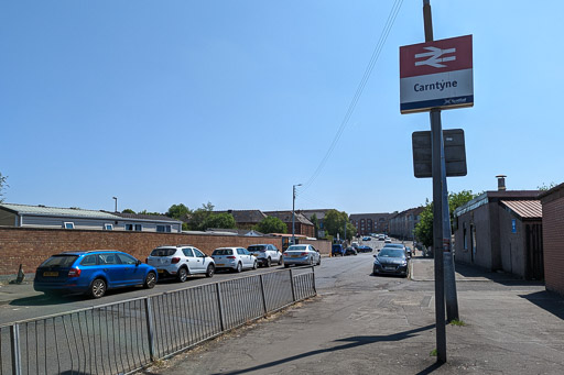 Carntyne Station.