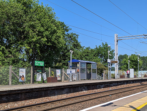 Carntyne Station.