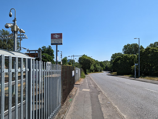 Priesthill and Darnley Station.