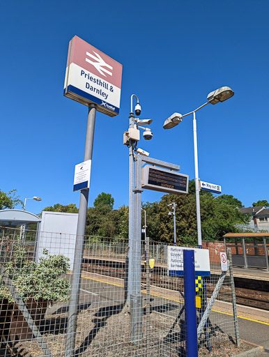 Priesthill and Darnley Station.