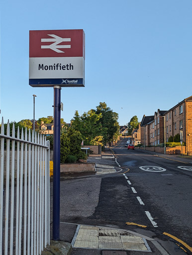 Monifieth Station.