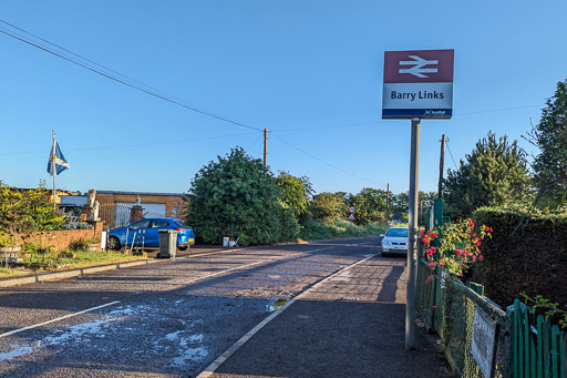 Barry Links Station.