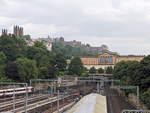 Edinburgh Station.