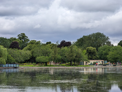 At Victoria Park.