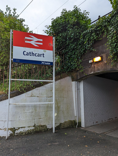 Cathcart Station.