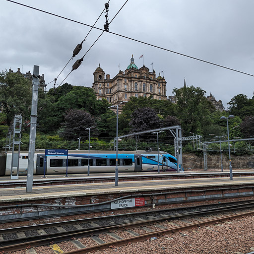 Edinburgh Station.