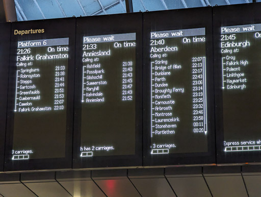 Glasgow Queen Street Station.