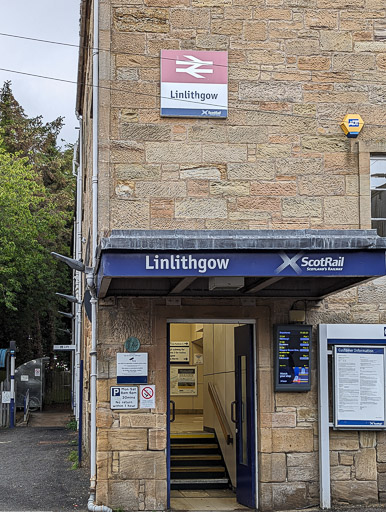 Linlithgow Station.