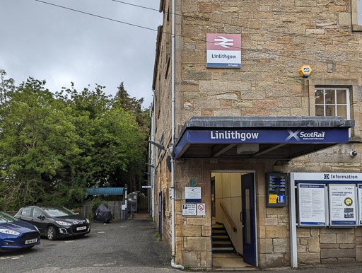 Linlithgow Station.