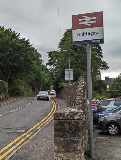 Linlithgow Station.